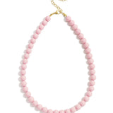 Necklace with medium beads-10mm
