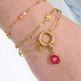 Stainless Steel Chain Bracelets Chain DIY Daily Simple Series Women's jewelry