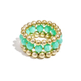 Bracelets set of 3 with beads