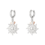 Stainless Steel Drop Earrings Sun/Moon Casual Daily Simple Series Women's jewelry