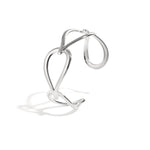 Bangle with open drops