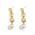 Stainless Steel Dangle Earrings Geometric Shape Elegant Daily Simple Series Women's jewelry