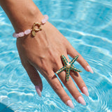 Stainless Steel Statement Rings Starfish Vacation Holiday/Beach Romantic Series Women's jewelry