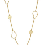 Stainless Steel Long Necklaces Irregular Shape Simple Daily Simple Series Women's jewelry