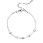 Rhinestone Chain Bracelets Chain Casual Daily Simple Series Women's jewelry