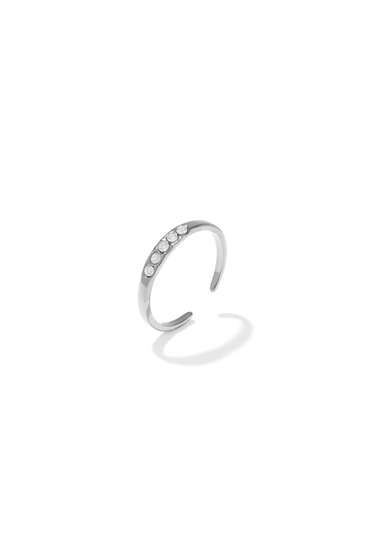 Ring with stones - Stainless Steel