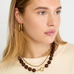 Acrylic Beaded Necklaces Beads Retro Daily Classic Series Women's jewelry-16mm