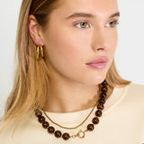 Acrylic Beaded Necklaces Beads Retro Daily Classic Series Women's jewelry-16mm