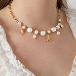 marine organism necklace