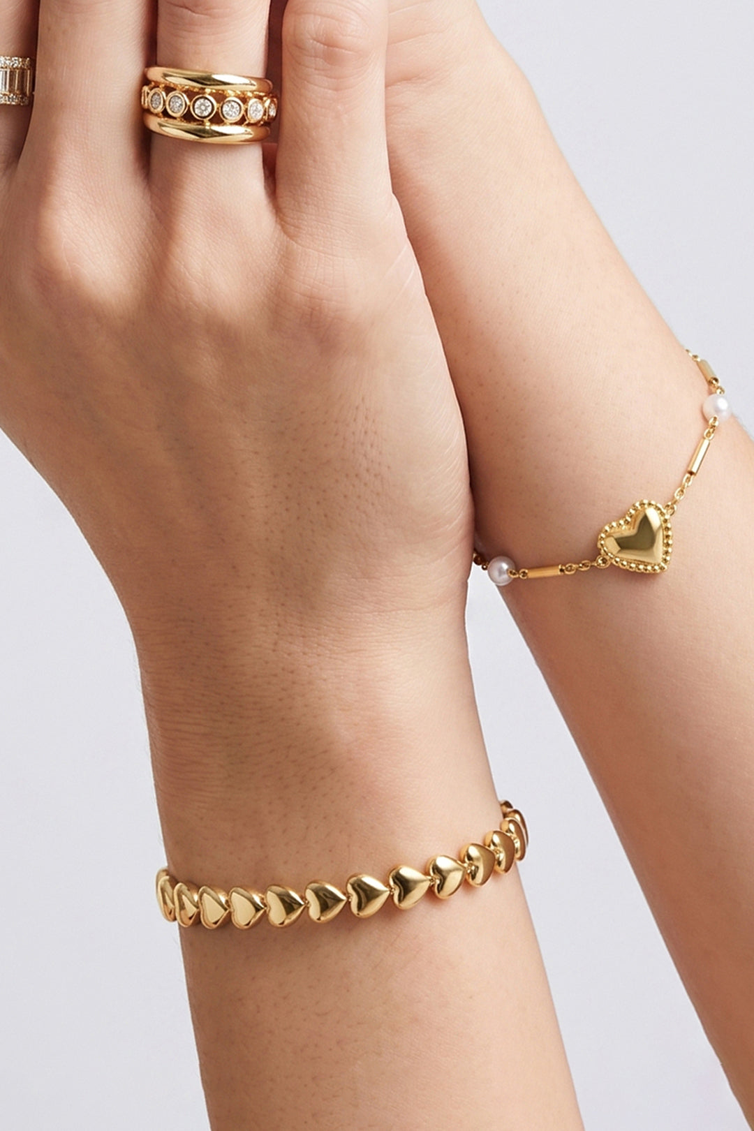Bangle of hearts