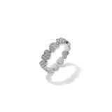 Stainless Steel Minimalist Rings Heart Simple Daily Simple Series Women's jewelry