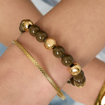 Acrylic Beaded Bracelets Beads Casual Daily Simple Series Women's jewelry-10mm