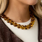 Acrylic Beaded Necklaces Leopard Print Retro Daily Classic Series Women's jewelry