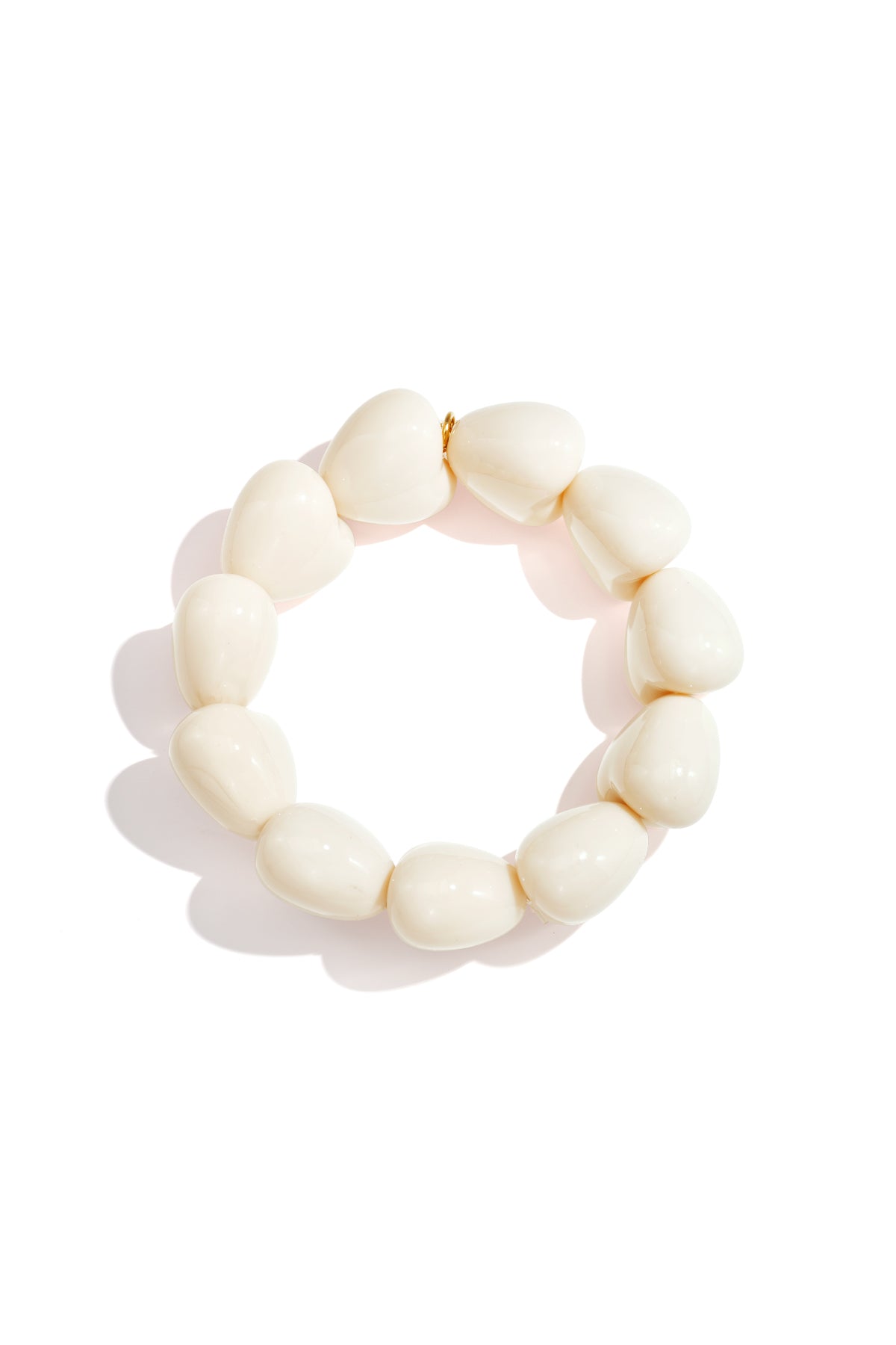 11-Bead Big Heart Bracelet