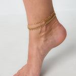 Stainless Steel Anklets Chain Casual Daily Simple Series Women's jewelry