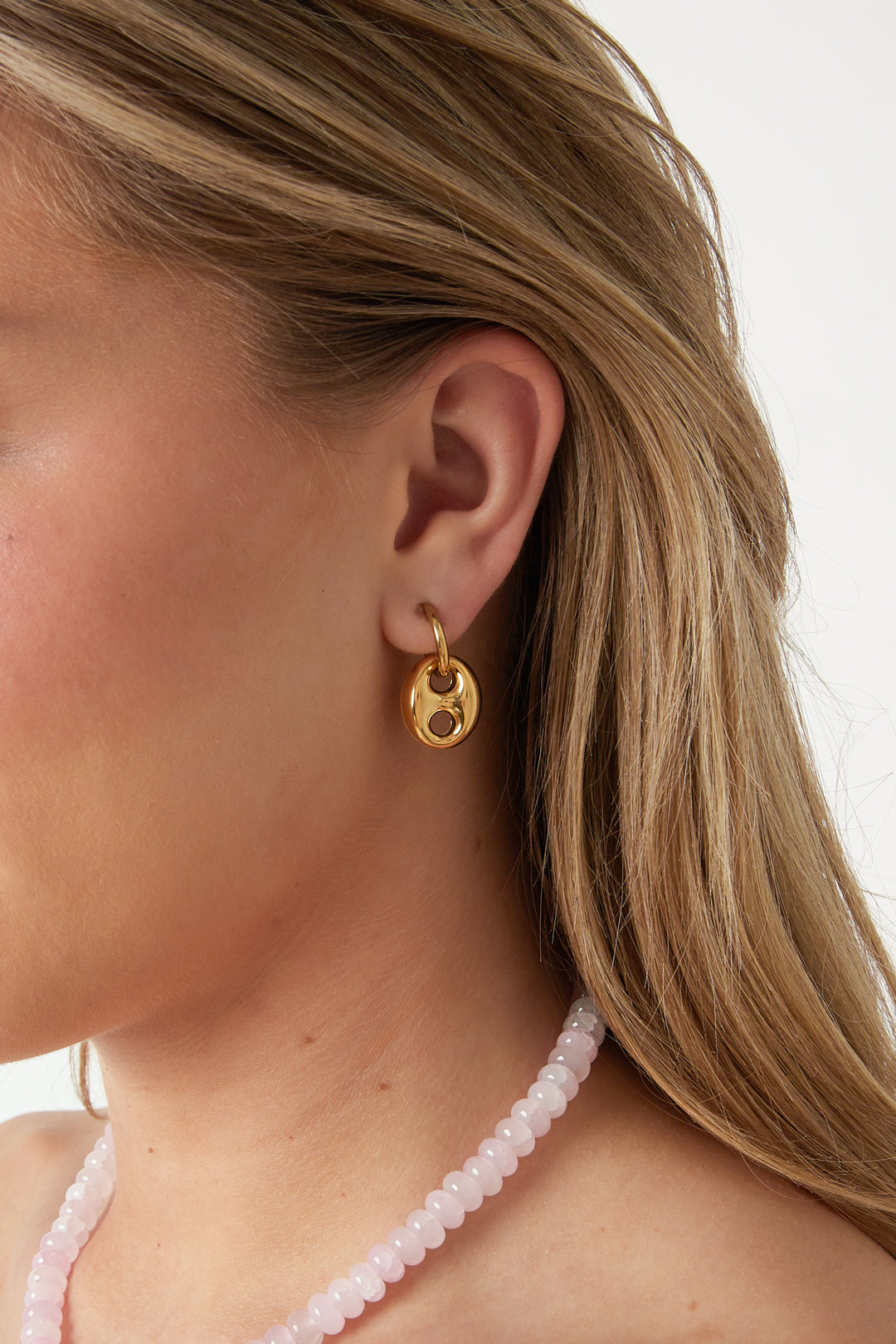 Stainless Steel Drop Earrings Irregular Shape Casual Daily Simple Series Women's jewelry