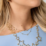 Stainless Steel Chain Necklaces Star Casual Daily Simple Series Women's jewelry