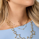 Stainless Steel Chain Necklaces Star Casual Daily Simple Series Women's jewelry