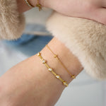 Rhinestone Chain Bracelets Chain Casual Daily Simple Series Women's jewelry