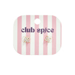 Clover stud earrings