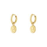 Muse coins earrings