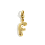 DIY initial letter jewelry charm