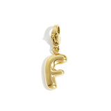 DIY initial letter jewelry charm