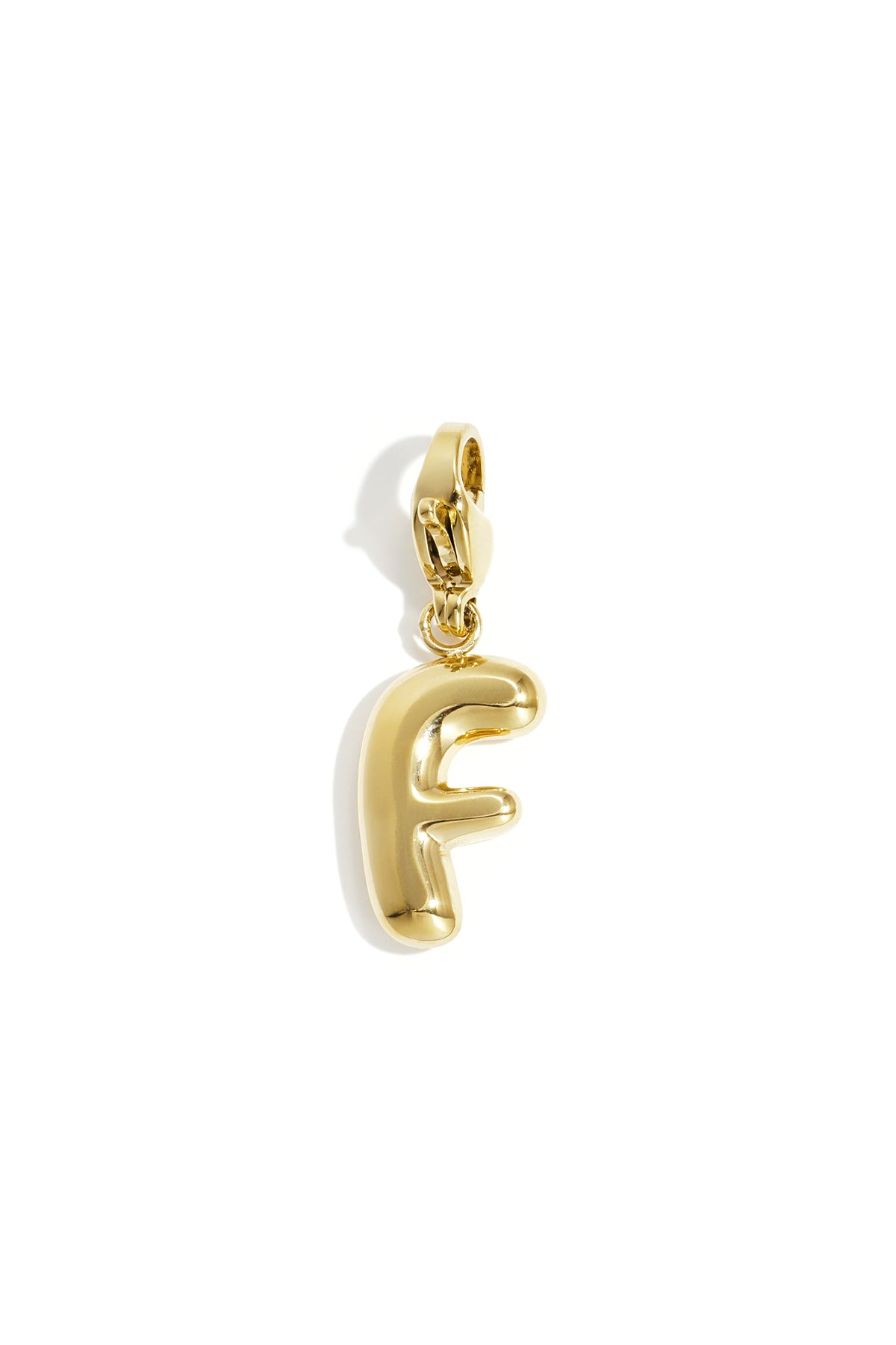 DIY initial letter jewelry charm