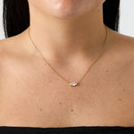 Stainless Steel Pendant necklaces Ellipse Shape Simple Daily Simple Series Women's jewelry