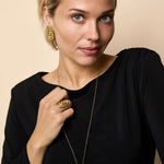 Stainless Steel Long Necklaces irregular shape Casual Daily Simple Series Women's jewelry