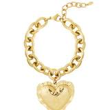 Bold heart Bracelet