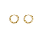Simple XXS Stainless Steel Hoop Earrings