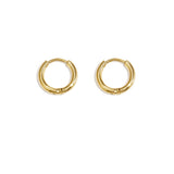 Simple XXS Stainless Steel Hoop Earrings