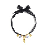 Polyester Long Necklaces Flower Casual Daily Romantic Series Women's jewelry