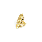 Stainless Steel Statement Rings irregular shape Casual Daily Simple Series Women's jewelry