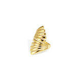 Stainless Steel Statement Rings irregular shape Casual Daily Simple Series Women's jewelry