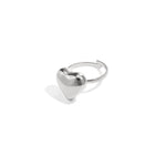 Statement ring classic heart