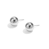 Striking spherical earrings