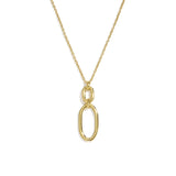 Stainless Steel Pendant necklaces Ellipse Shape Simple Daily Simple Series Women's jewelry