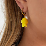 Pearl fish Earrings