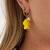 Pearl fish Earrings