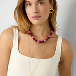 Stainless Steel Long Necklaces Heart Casual Daily Simple Series Women's jewelry