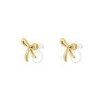 Bow Clip Earrings