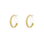 Hoop clip Earrings