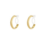 Hoop clip Earrings