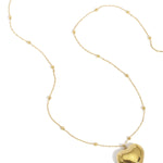 Stainless Steel Long Necklaces Heart Casual Daily Simple Series Women's jewelry