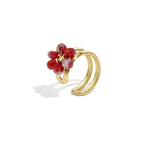 Stainless Steel Ear Cuffs Flower Casual Daily Simple Series Women's jewelry