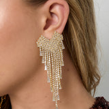 Copper Dangle Earrings Geometric Elegant Christmas Luxurious Series Women's jewelry