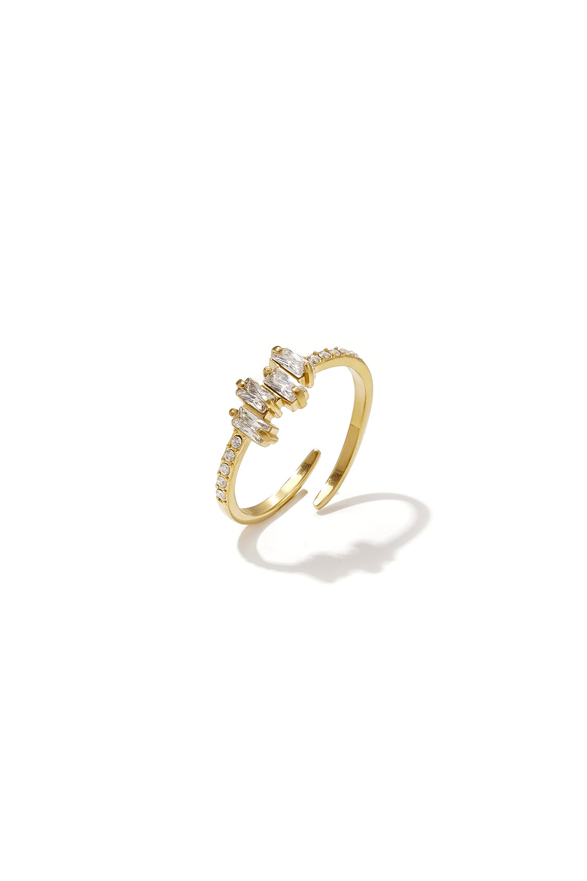 Stainless Steel Minimalist Rings Geometric Shape Simple Daily Simple Series Women's jewelry