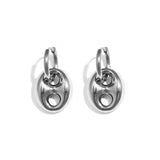 Stainless Steel Drop Earrings Irregular Shape Casual Daily Simple Series Women's jewelry